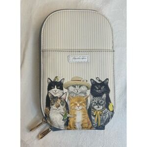 Monarque Mary Lake Thompson Cat Crossbody Bag Purse Wallet No Strap NEW